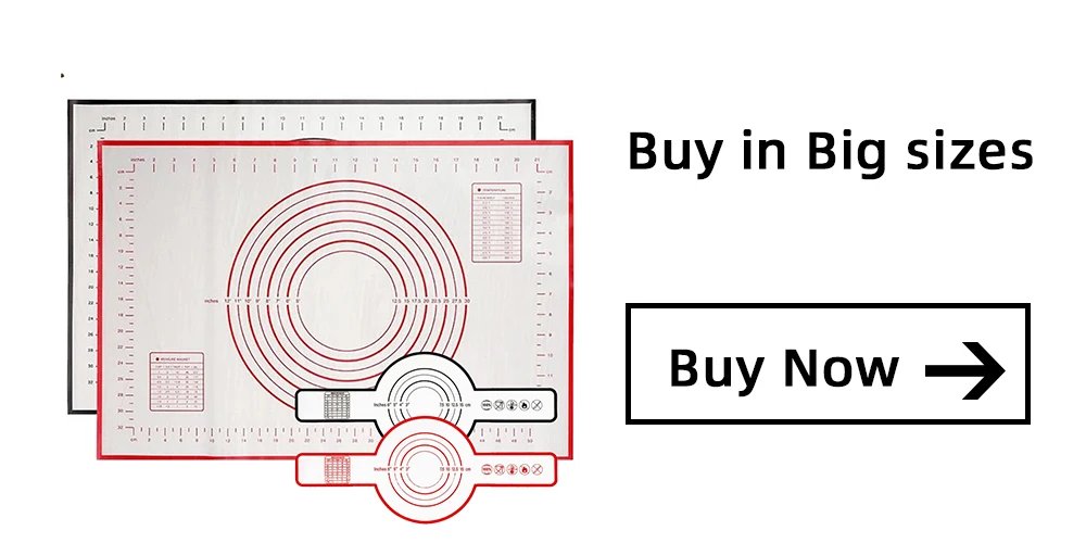 Oversize 60cm Silicone Kneading Pad Rolling Non-Stick Pastry Tools Crepes Pizza Dough Non-Stick Silicone Mat For Kitchen Cooking