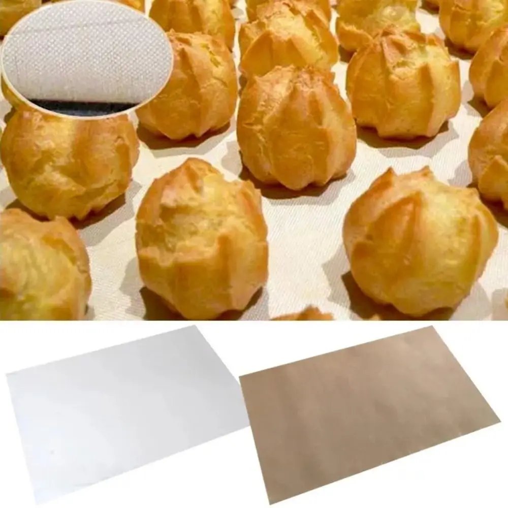 New Fits Teflon High Temperature Resistant Oven Baking Mat Reusable Portable Tray Cloth Non Stick Baking Tray Mat Oilpaper