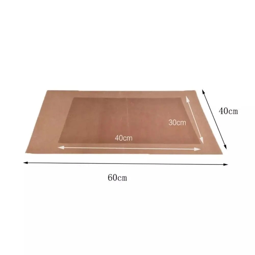 New Fits Teflon High Temperature Resistant Oven Baking Mat Reusable Portable Tray Cloth Non Stick Baking Tray Mat Oilpaper