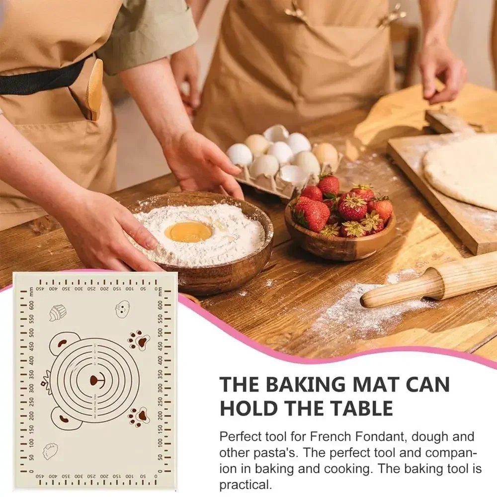 70*50cm Silicone Pad Baking Mat Sheet Kneading Dough Mat For Kitchen Rolling Dough Pizza Large Dough Non-Stick Maker Holder 70*50cm Silicone Pad Baking Mat Sheet Kneading Dough Mat For Kitchen Rolling Dough Pizza Large Dough Non-Stick Maker Holder