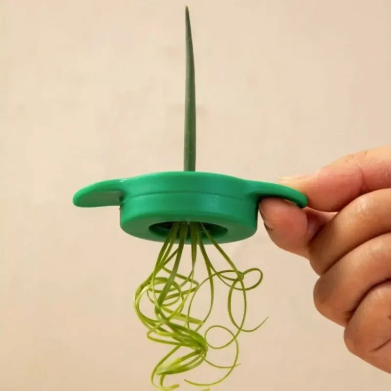 New Green Onion Easy Slicer Shredder Plum Blossom Cut Green Onion Wire Drawing Superfine Vegetable Shredder Kitchen Accessories