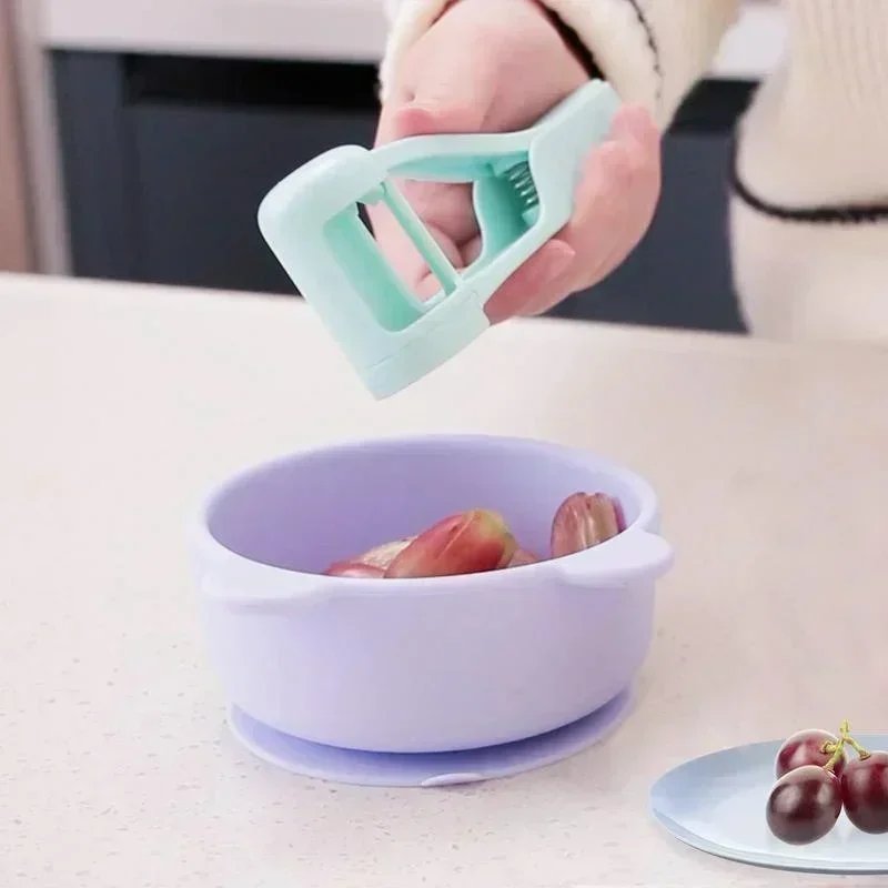 Tomato Slicer Cutter Grape Tools Cherry Fruit Salad Splitter Artifact for Toddlers Small Kitchen Accessories Cut Gadget for Baby Tomato Slicer Cutter Grape Tools Cherry Fruit Salad Splitter Artifact for Toddlers Small Kitchen Accessories Cut Gadget for Baby