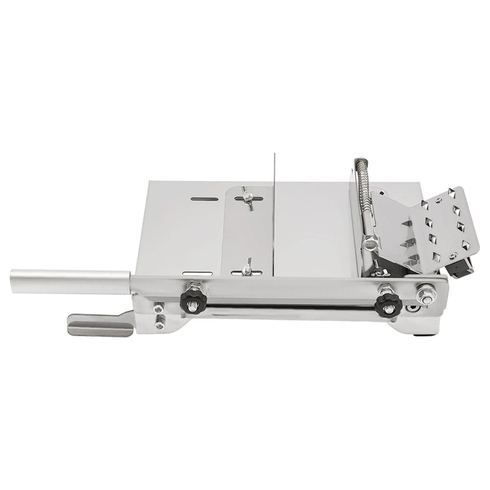 Manual Frozen Meat Slicer with 0.3-8mm Adjustable Thickness, 430 Stainless Steel Non-Slip for Home Restaurant Cutting Manual Frozen Meat Slicer with 0.3-8mm Adjustable Thickness, 430 Stainless Steel Non-Slip for Home Restaurant Cutting