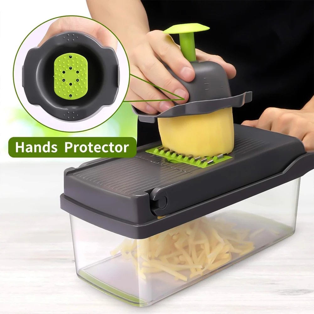 14 in 1 Multifunctional Vegetable Onion Manual Chopper Food Kitchen Potato Cut Shredder Slicer Kitchen Gadget 14 in 1 Multifunctional Vegetable Onion Manual Chopper Food Kitchen Potato Cut Shredder Slicer Kitchen Gadget
