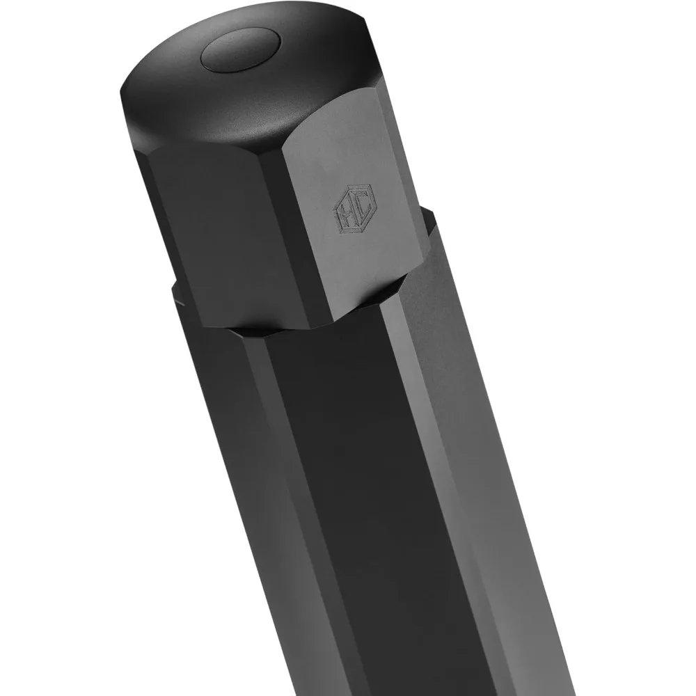 Fully upgraded Salt and Pepper Mill Set with Adjustable Professional Grinders and No-Mess Caps  Innovative design