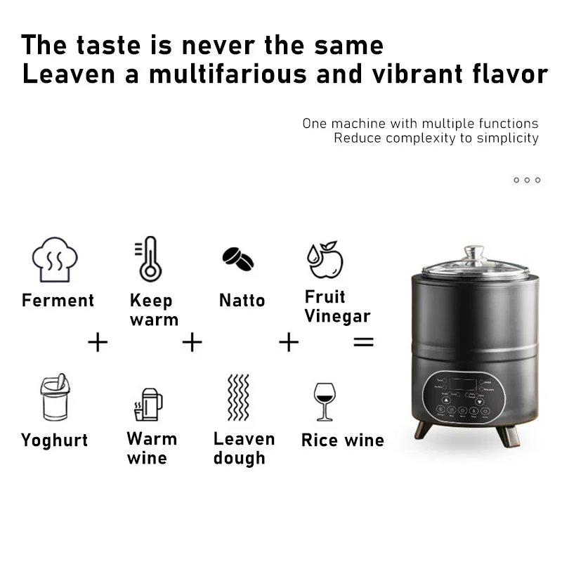 3.5L 8L 12L Stainless Steel Yogurt Maker Milk And Yogurt Fermentation Machine 3.5L 8L 12L Stainless Steel Yogurt Maker Milk And Yogurt Fermentation Machine