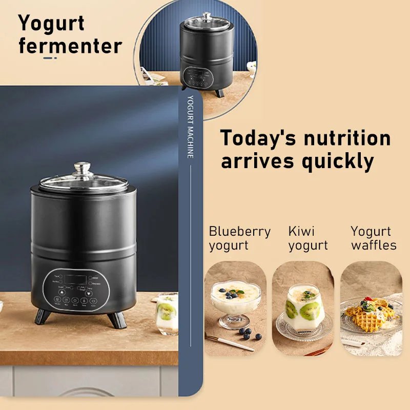 3.5L 8L 12L Stainless Steel Yogurt Maker Milk And Yogurt Fermentation Machine 3.5L 8L 12L Stainless Steel Yogurt Maker Milk And Yogurt Fermentation Machine