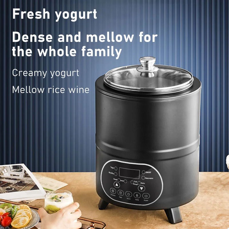 3.5L 8L 12L Stainless Steel Yogurt Maker Milk And Yogurt Fermentation Machine 3.5L 8L 12L Stainless Steel Yogurt Maker Milk And Yogurt Fermentation Machine