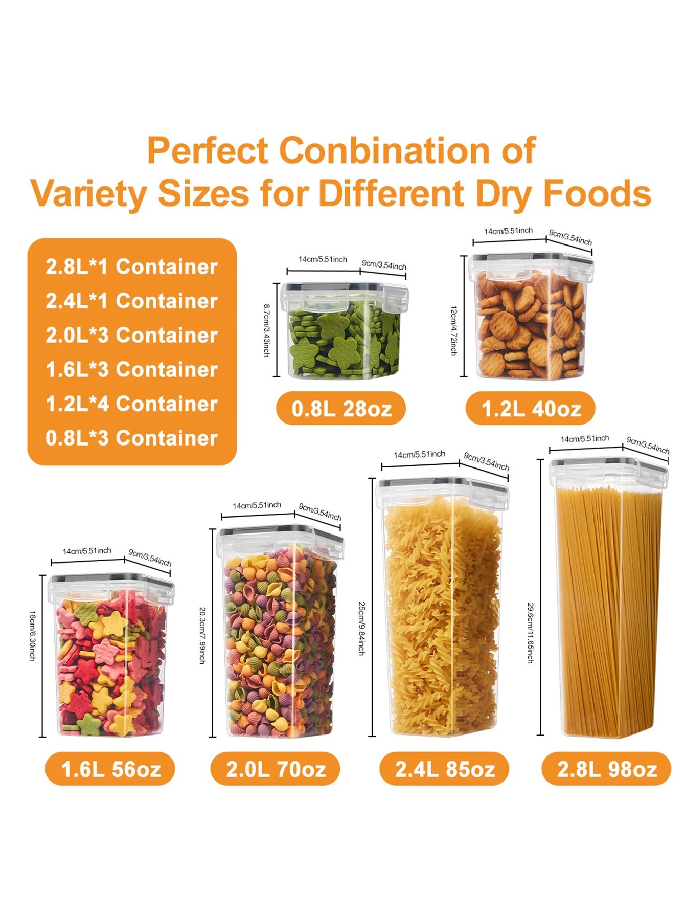 30pcs，storage and organization，labeled and marked airtight food storage containers and condiment jars - keep grains, flour