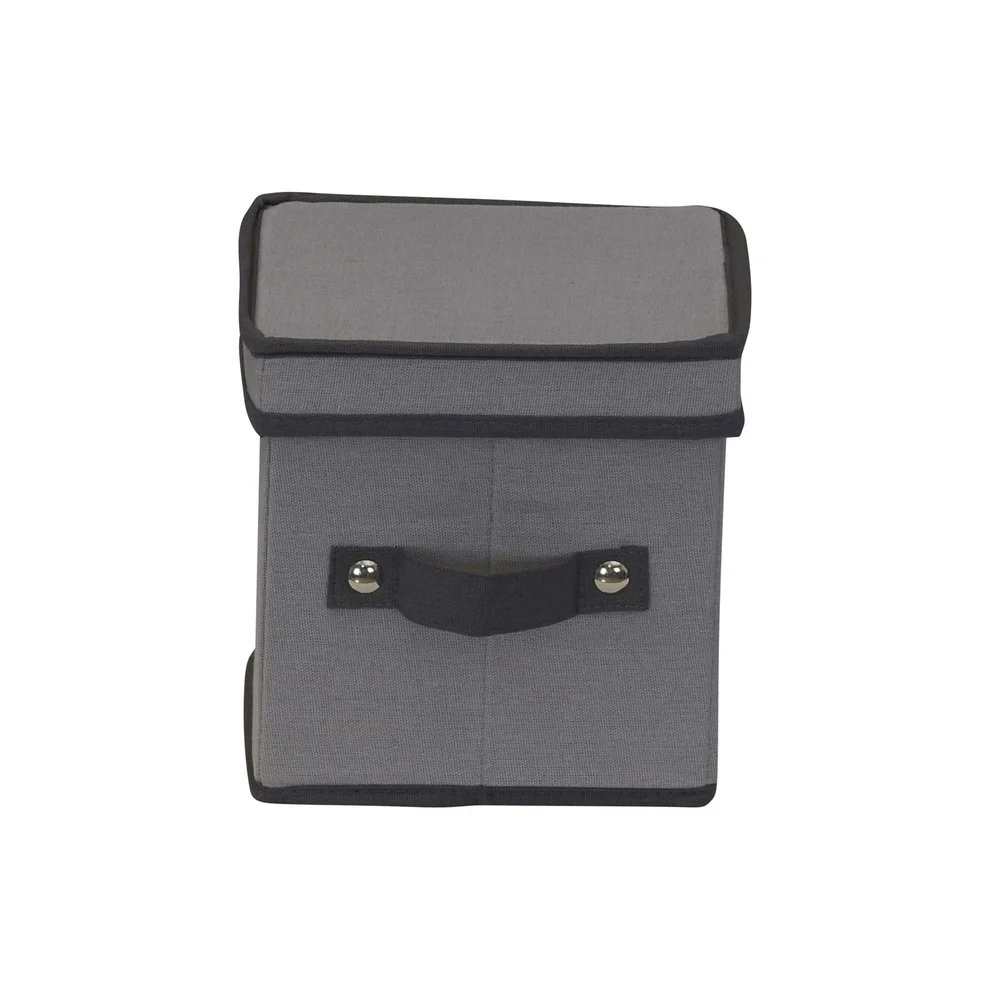 Foldable Saucer Storage Box Holds 12 Saucers with Felt Protectors Stackable Design Windowed Panel Reinforced Handles Space Saver