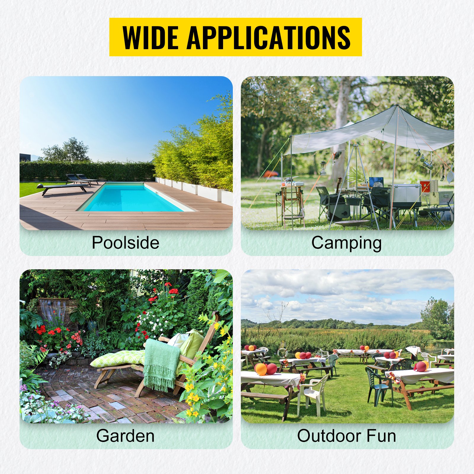 SucceBuy Outdoor Storage Box Patio Deck Box 100 /150 /230 Gallon Waterproof PE Tarpaulin Patio & Garden Furniture Home & Garden