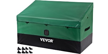 SucceBuy Outdoor Storage Box Patio Deck Box 100 /150 /230 Gallon Waterproof PE Tarpaulin Patio & Garden Furniture Home & Garden