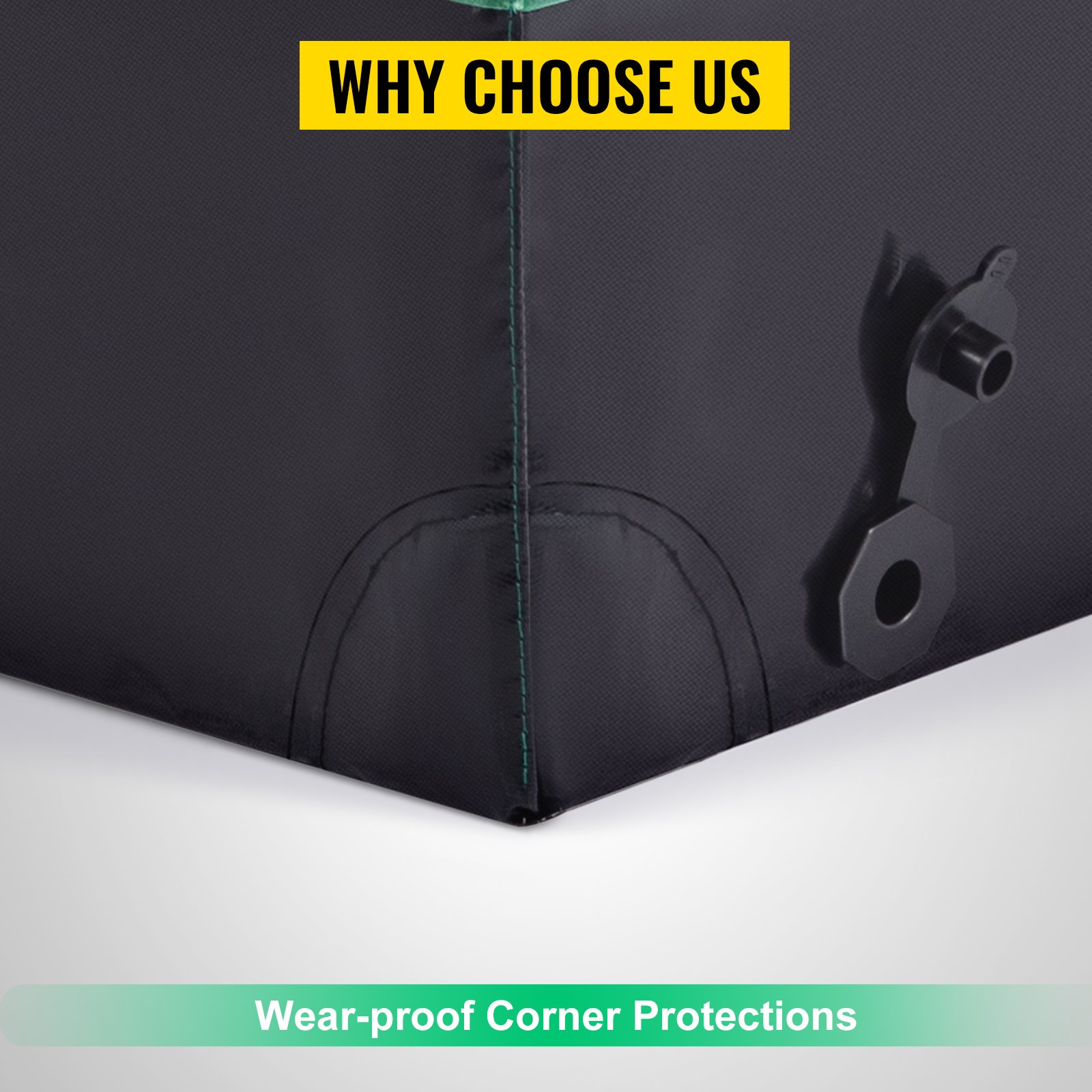 SucceBuy Outdoor Storage Box Patio Deck Box 100 /150 /230 Gallon Waterproof PE Tarpaulin Patio & Garden Furniture Home & Garden