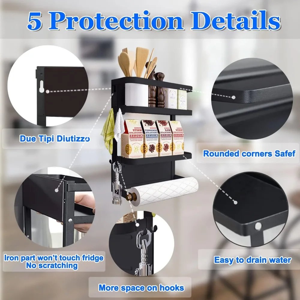 magnetic spice rack for refrigerator magnetic paper towel holder for fridge magnetic shelf magnetic shelves fridge magnet organi magnetic spice rack for refrigerator magnetic paper towel holder for fridge magnetic shelf magnetic shelves fridge magnet organi