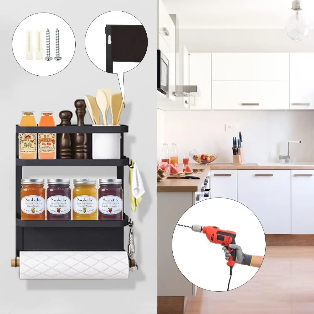 magnetic spice rack for refrigerator magnetic paper towel holder for fridge magnetic shelf magnetic shelves fridge magnet organi magnetic spice rack for refrigerator magnetic paper towel holder for fridge magnetic shelf magnetic shelves fridge magnet organi