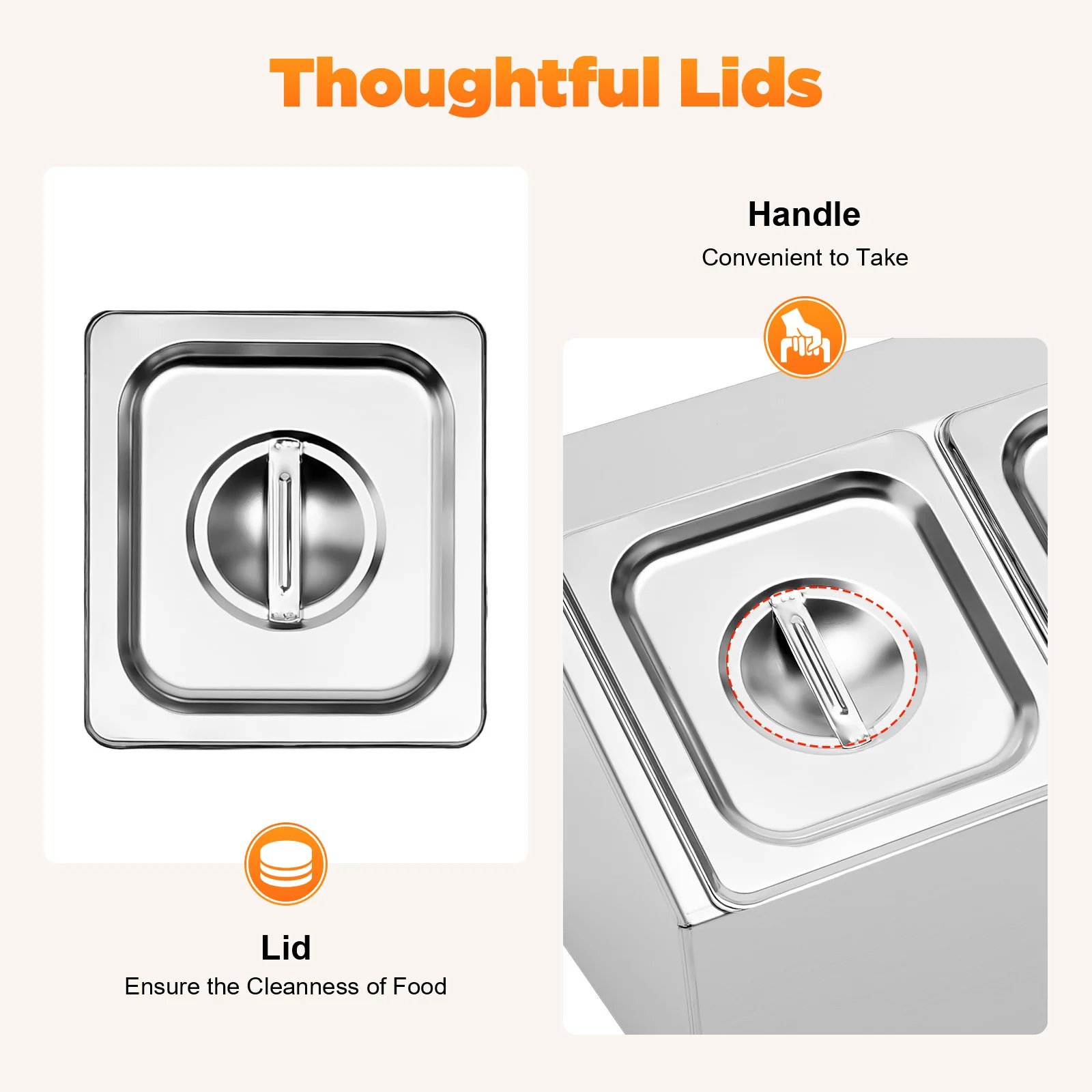 Spice Rack Shelf Stainless Steel One Row with 5 Containers, Countertop Inclined Holder for Seasoning Sauce Jam Fruits Ingredient