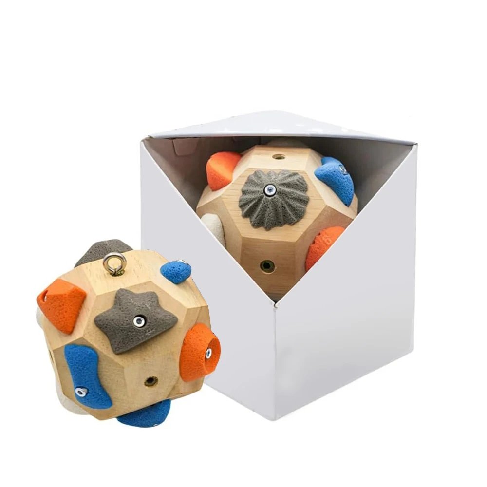 Handcrafted Boulder Block Climbing Holds Handmade Giant Stones DIY Finger Strength Training Ball Desktop Ornament Home Decor