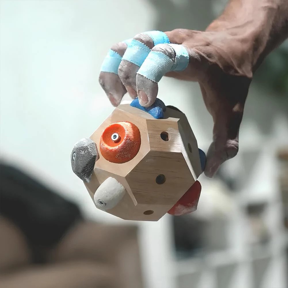 Handcrafted Boulder Block Climbing Holds Handmade Giant Stones DIY Finger Strength Training Ball Desktop Ornament Home Decor