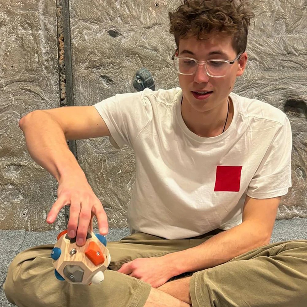 Handcrafted Boulder Block Climbing Holds Handmade Giant Stones DIY Finger Strength Training Ball Desktop Ornament Home Decor