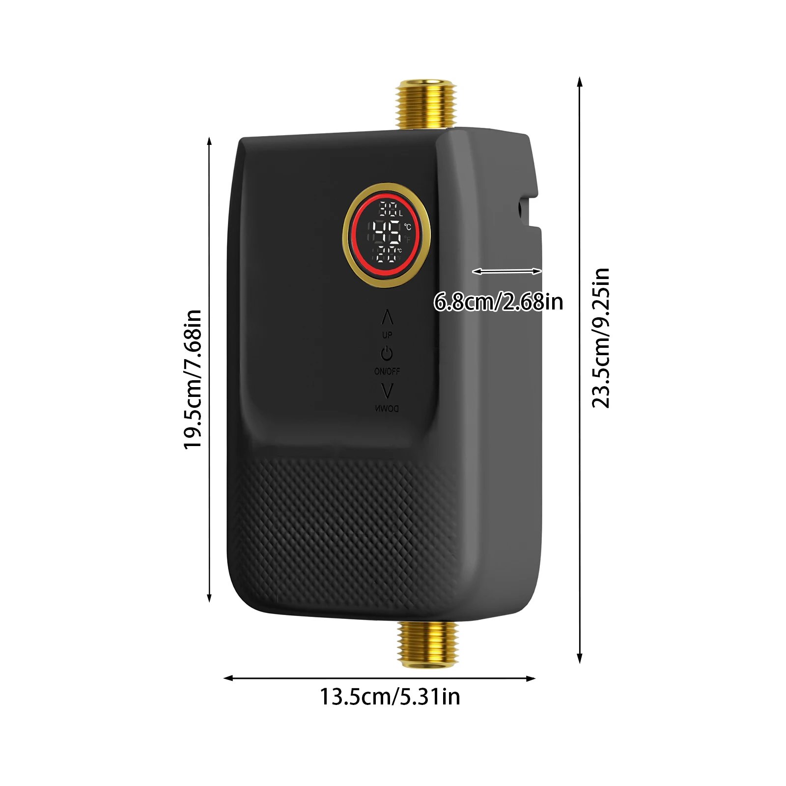 Wall Mounted Instant Small Electric Water Heater Energy Saving Remote Control Touch Button LED Display for Home and Kitchens Wall Mounted Instant Small Electric Water Heater Energy Saving Remote Control Touch Button LED Display for Home and Kitchens