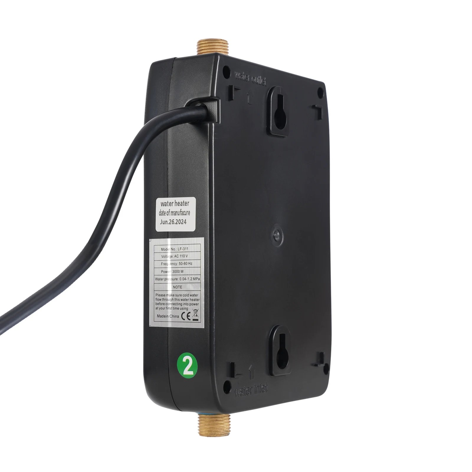 Wall Mounted Instant Small Electric Water Heater Energy Saving Remote Control Touch Button LED Display for Home and Kitchens Wall Mounted Instant Small Electric Water Heater Energy Saving Remote Control Touch Button LED Display for Home and Kitchens