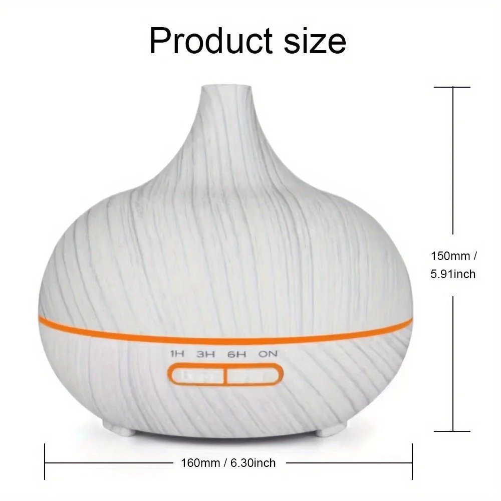 Ultrasonic Humidifier Cool Mist maker for Home Aromatherapy Diffuser with Essential Oil Quiet Electronics diffuser LED lights