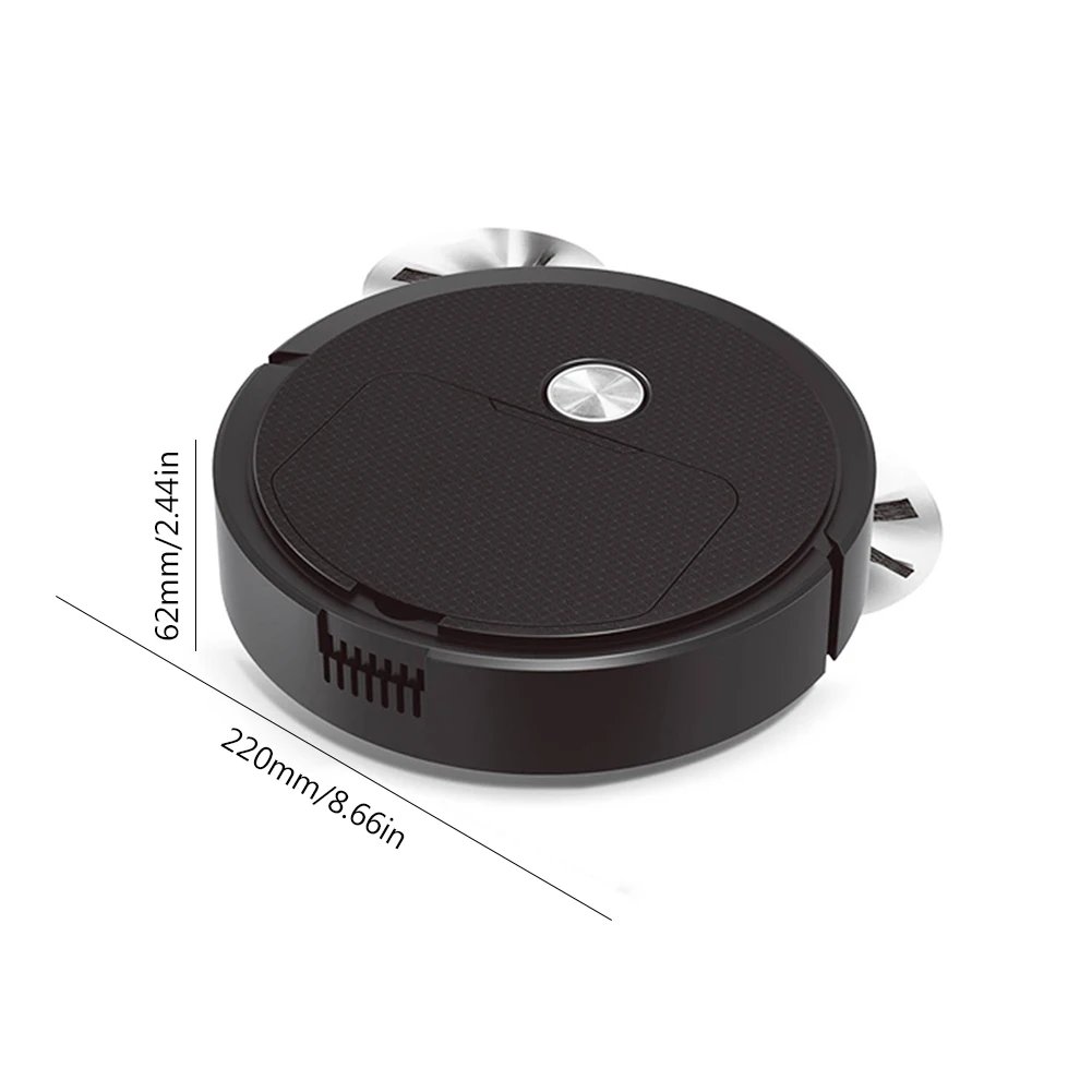 Automatic Sweeping Machine 1200mAh Intelligent Sweeping Robot Low Noise Labor Saving Rechargeable Home Cleaning Appliances