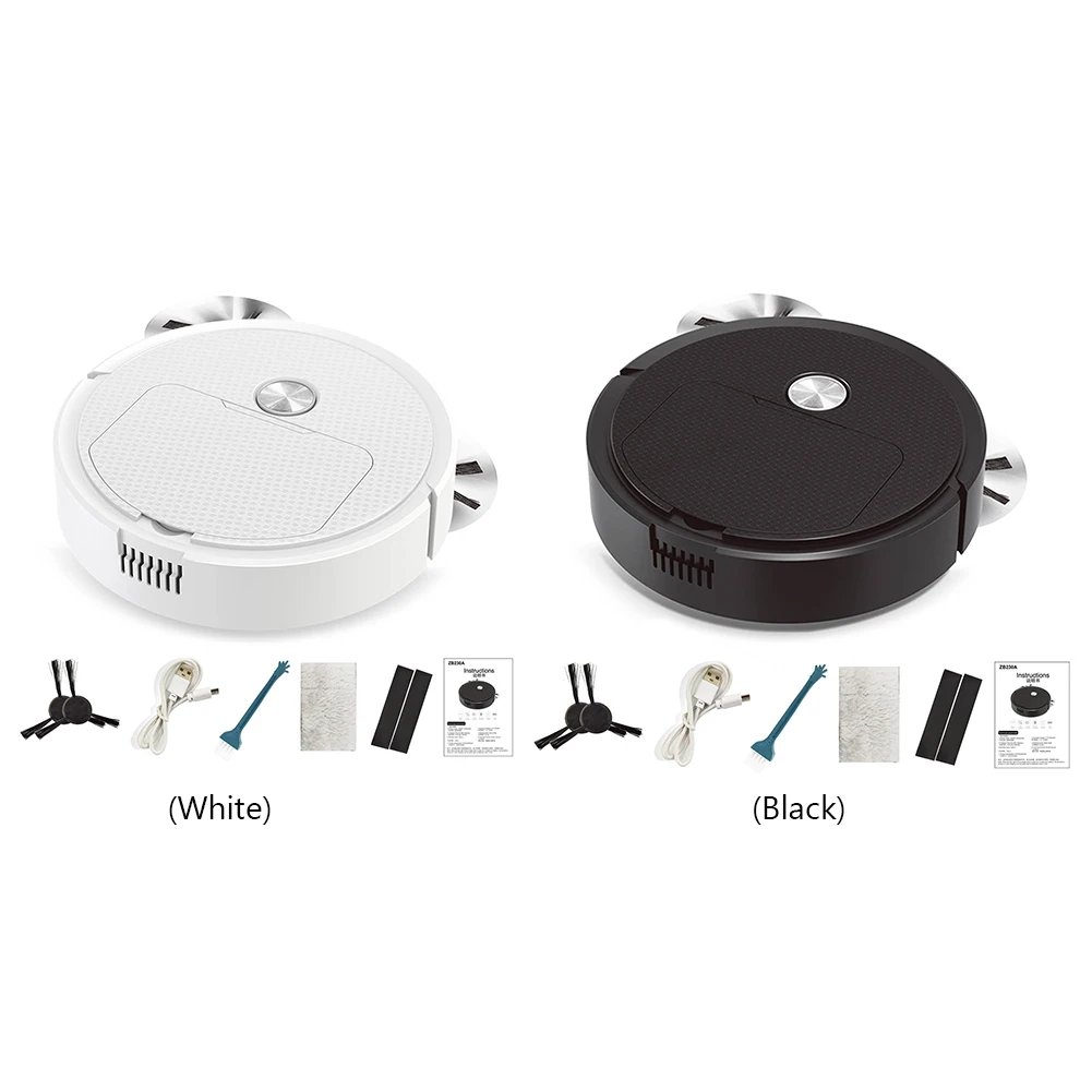 Automatic Sweeping Machine 1200mAh Intelligent Sweeping Robot Low Noise Labor Saving Rechargeable Home Cleaning Appliances