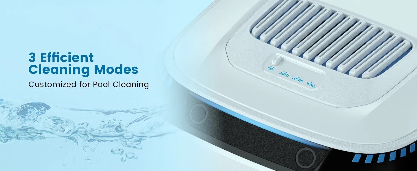 AIRROBO Pool Vacuum for Inground Pools, Smart Navigation Pool Cleaner Robot, Wall Climbing Pool Cleaner,120 Min Run Time