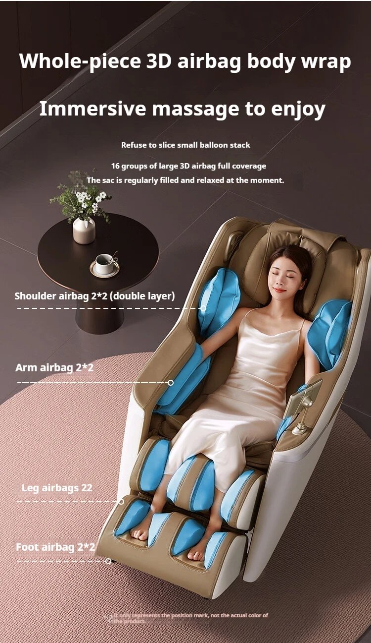 2 Year Warranty 4D SL Airbag Zero Gravity full body Massage Chair Home 3D Office Foot Roller Shiatsu Office Chair Massage Sofa