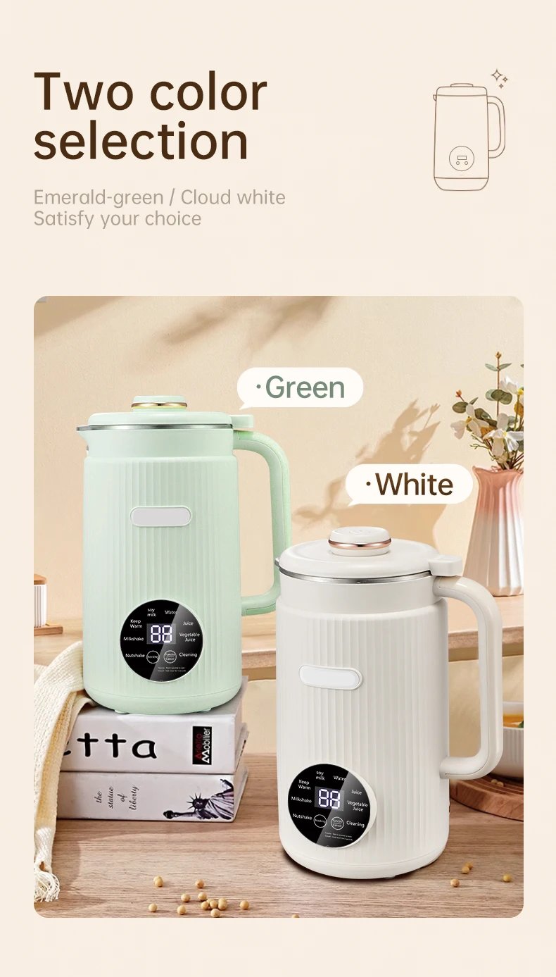Blender with Heating Function  Soybean Milk Maker - Wall Breaking Technology for Easy Nutritious Beverage Preparation at Home